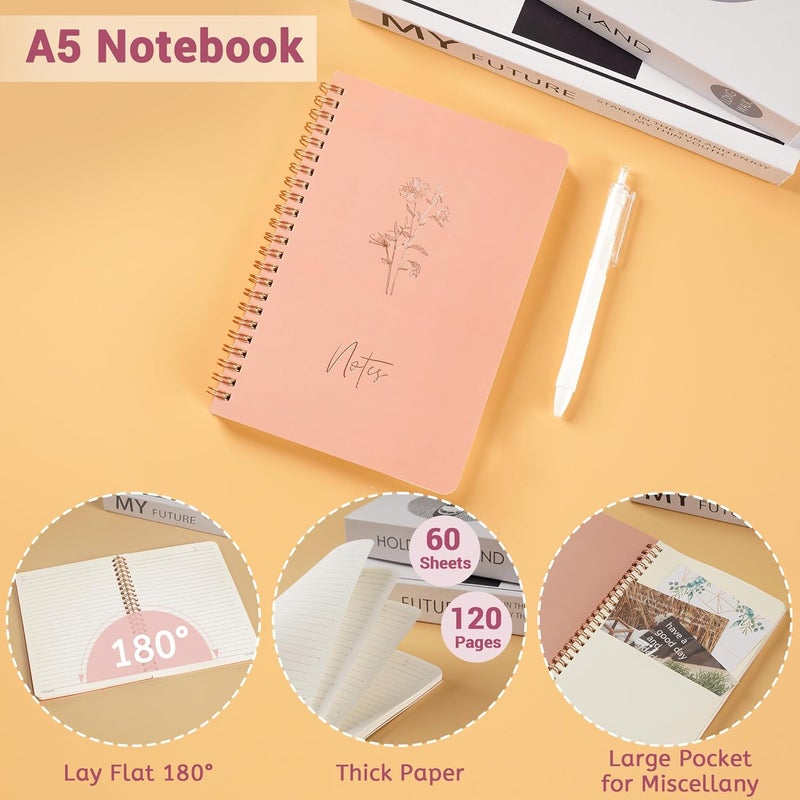 CHEPULA Bible Journaling Kit for Women, Bible Study Supplies Bible Study Kit with Notes and Bible Tabs, Bible Highlighters and Pens No Bleed, Pencil Case, Bible Study Tools Bible Supplies for Women(Pink) - Image 4